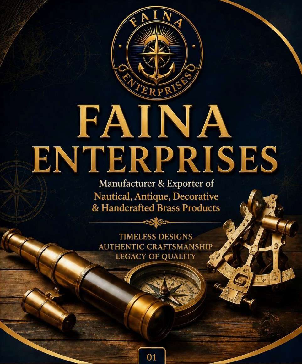 Faina Enterprises catalogue page 1 — Front Cover